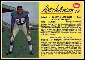 42 Art Johnson